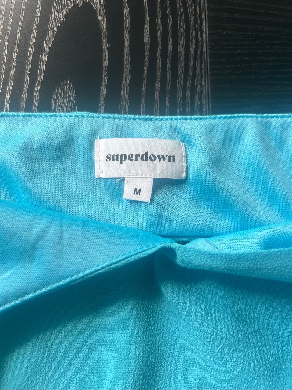 superdown Teal Spaghetti-Strap Mini Dress - Picture 3 of 5